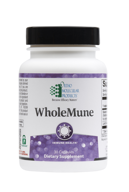 Wholemune Immune Support Supplement - 30 Capsules for Daily Wellness & Immune Boosting - Ideal for Travel, Work & Home Use