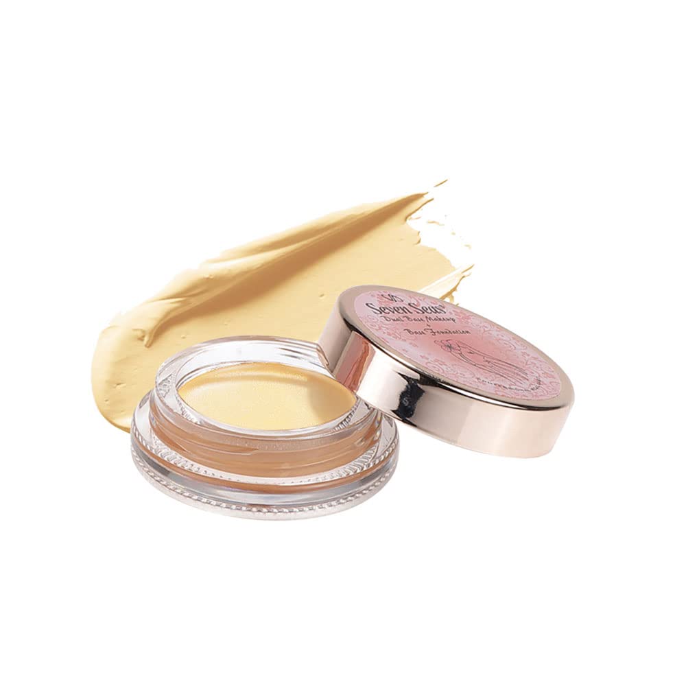 Seven Seas Mousse Foundation - Lightweight Full Coverage Concealer with SPF 30 | Long Lasting Matte Finish Makeup for All Skin Types | Sun Beige | Perfect for Daily Wear & Special Occasions