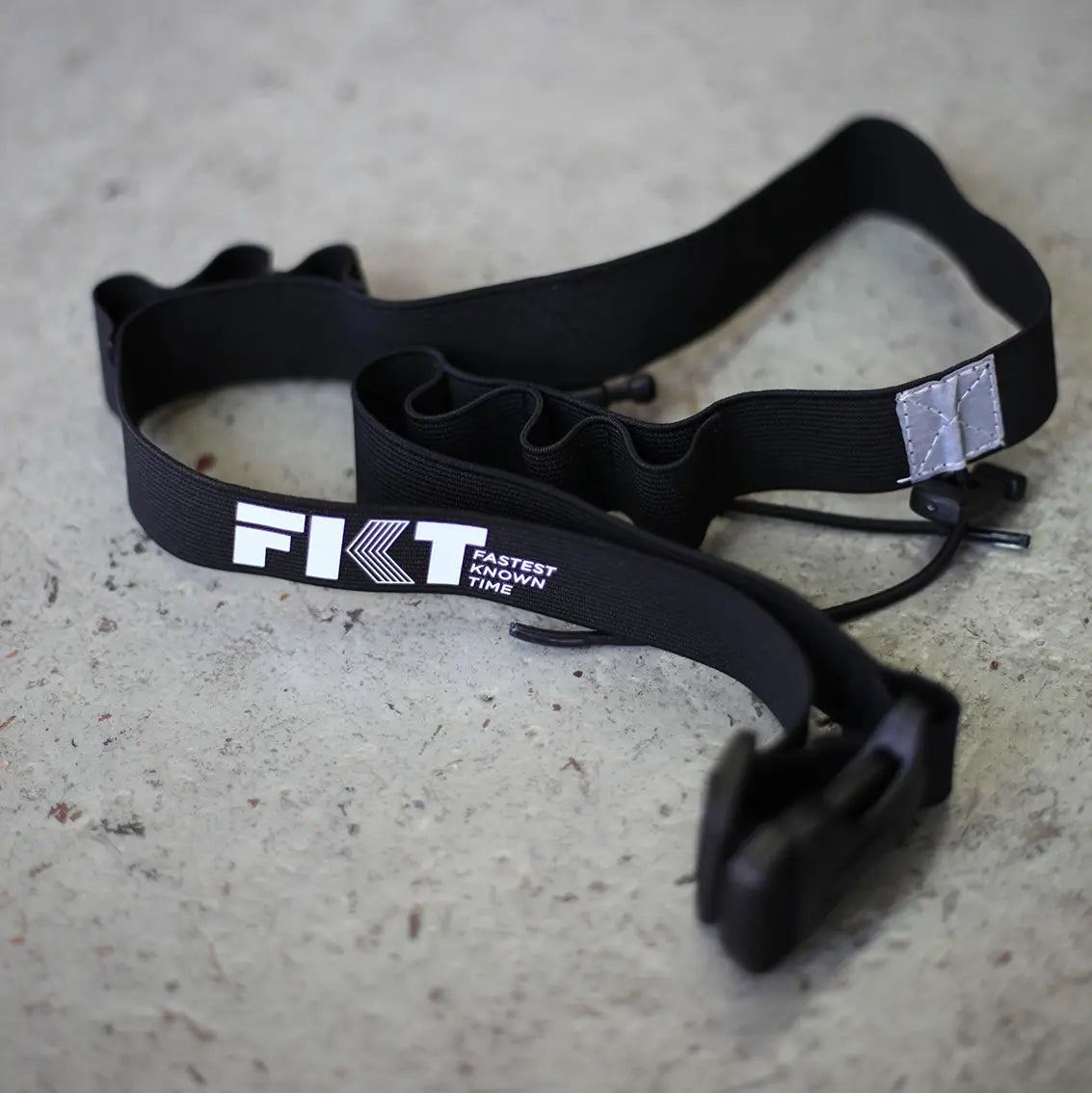 FKT Race Number Belt - Adjustable Running Bib Holder for Marathon, Triathlon & Trail Races - Lightweight & Secure for Comfortable Performance