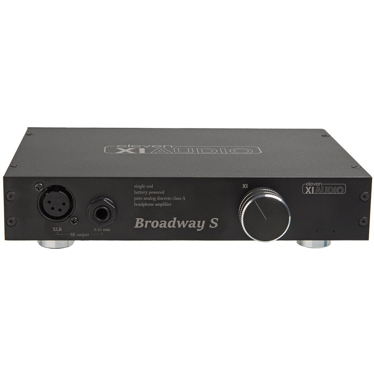 XIAUDIO Broadway S Ultra Low Noise Battery Headphone Amplifier - Portable Hi-Fi Audio for Travel, Office & Home Use