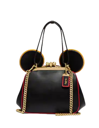 Coach Disney Mickey Mouse X Keith Haring Kisslock Crossbody Bag - Stylish Disney Collection Handbag for Women, Perfect for Date Night, Travel & Everyday Use