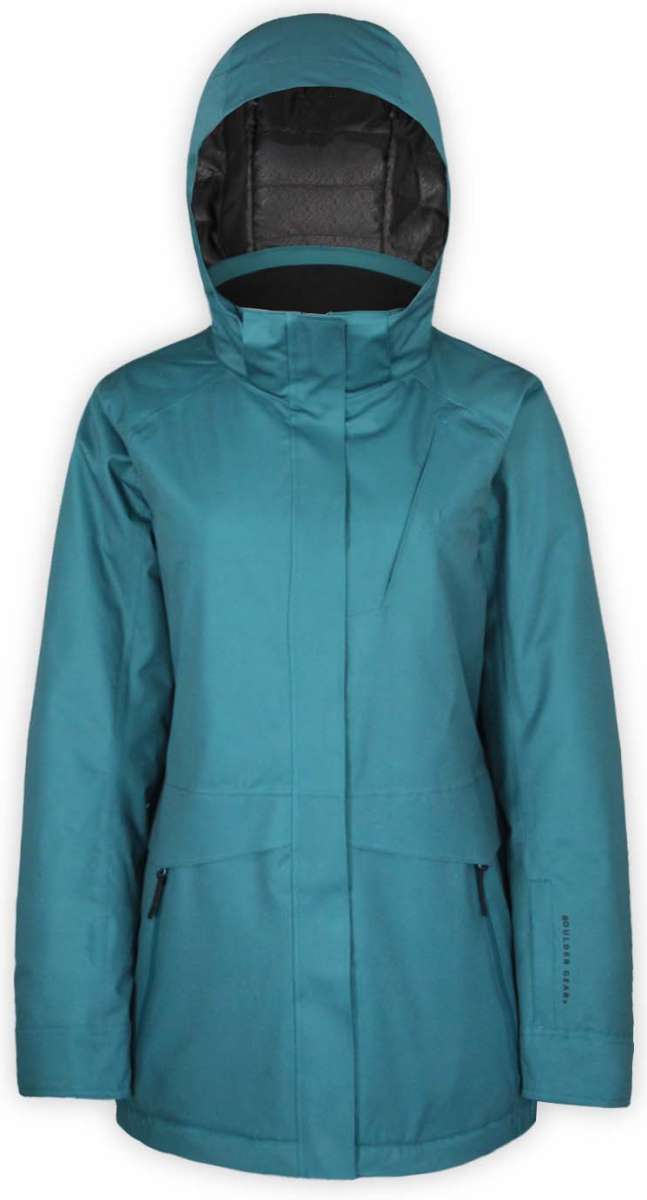 Boulder Gear Women's June Insulated Jacket - Lightweight Winter Coat for Hiking & Outdoor Activities (2022-2023) | Waterproof Windbreaker for Camping, Travel & Cold Weather