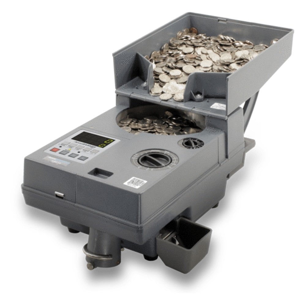 AB610 Universal Digital Coin Counter Machine - Fast & Accurate Money Counting for Banks, Retail Stores, and Home Use
