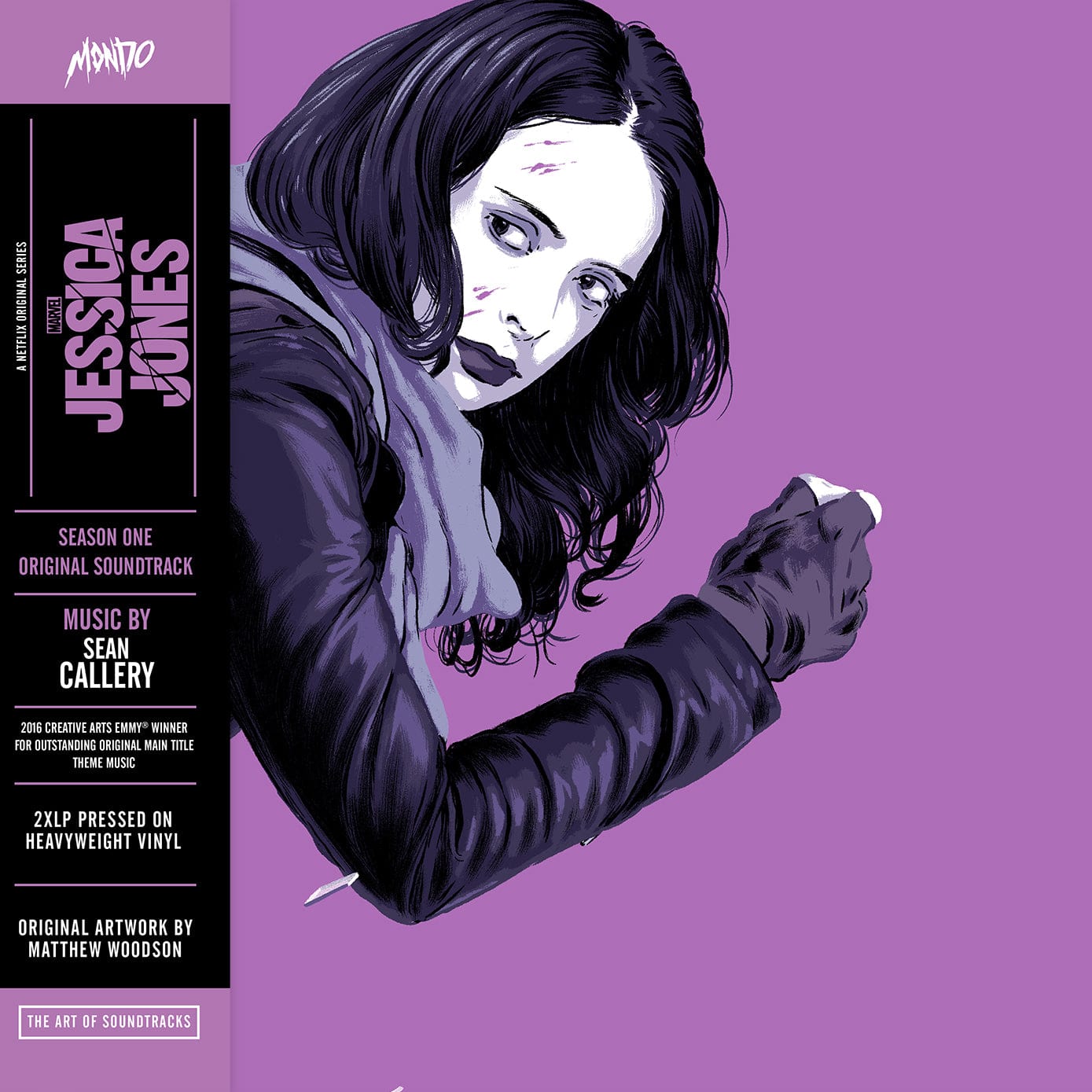 Marvel's Jessica Jones Season 1 Original Soundtrack Vinyl 2XLP - Limited Edition Collectible for Marvel Fans & TV Show Music Lovers (Perfect for Home Listening & Gift Giving)