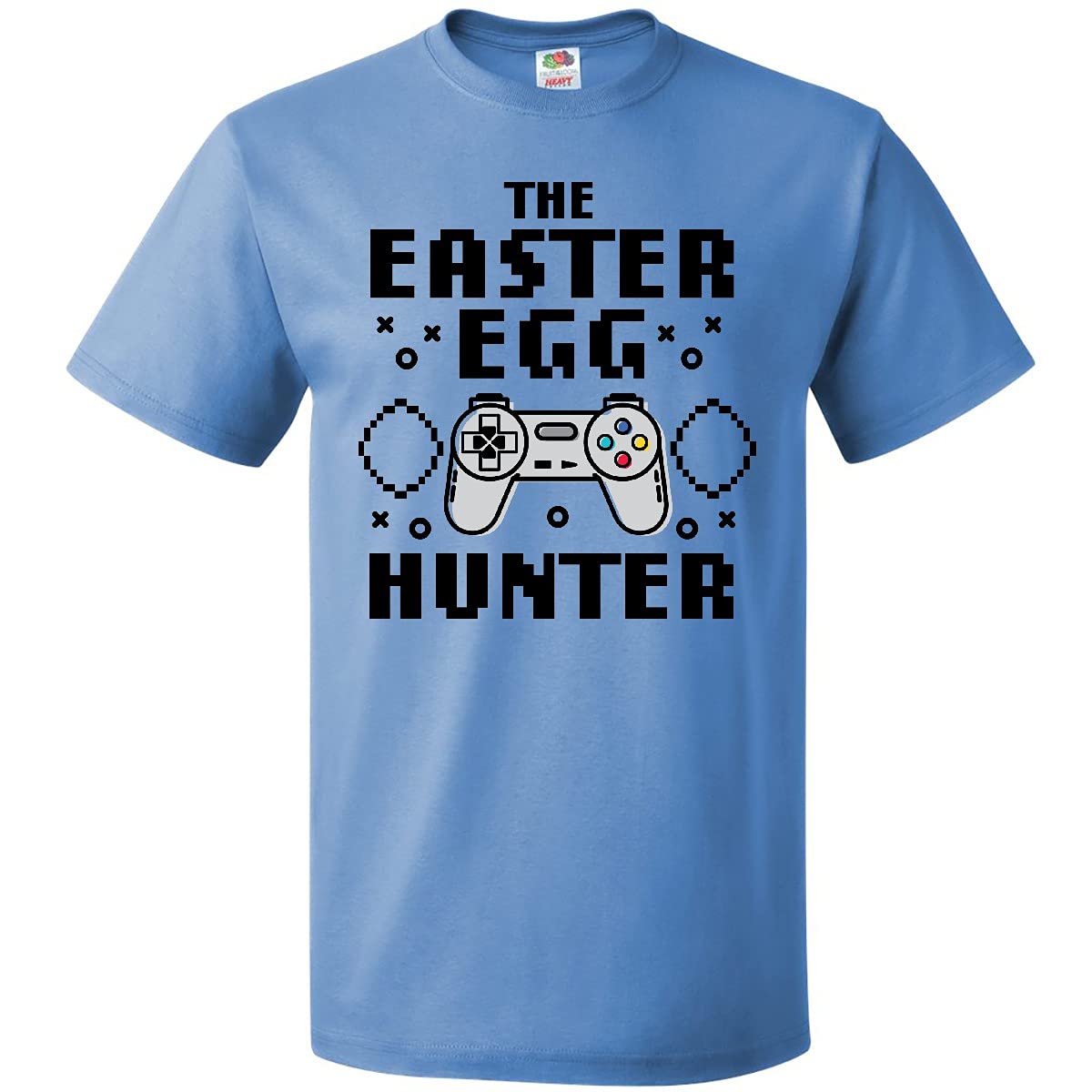 Inktastic Happy Easter The Easter Egg Hunter Gamer T-Shirt - Funny Easter Egg Hunting Graphic Tee for Men & Women - Perfect for Easter Parties, Egg Hunts & Gaming Events