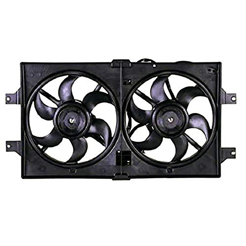 RAREELECTRICAL Replacement Cooling Fan for Chrysler 300M 1999-2004 | Compatible with Part Numbers 4596402AA, 5066160AA, 5066161AA, 5066162AA, 5066163AA, CH3115103 | High-Performance Engine Cooling Solution for Hot Weather & Heavy Traffic