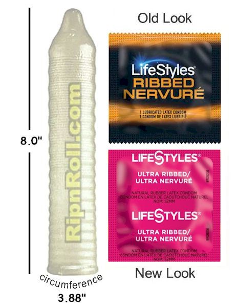 Lifestyles Ultra Ribbed Condoms - Premium Sensitive Protection for Enhanced Pleasure | Perfect for Couples & Safe Intimacy