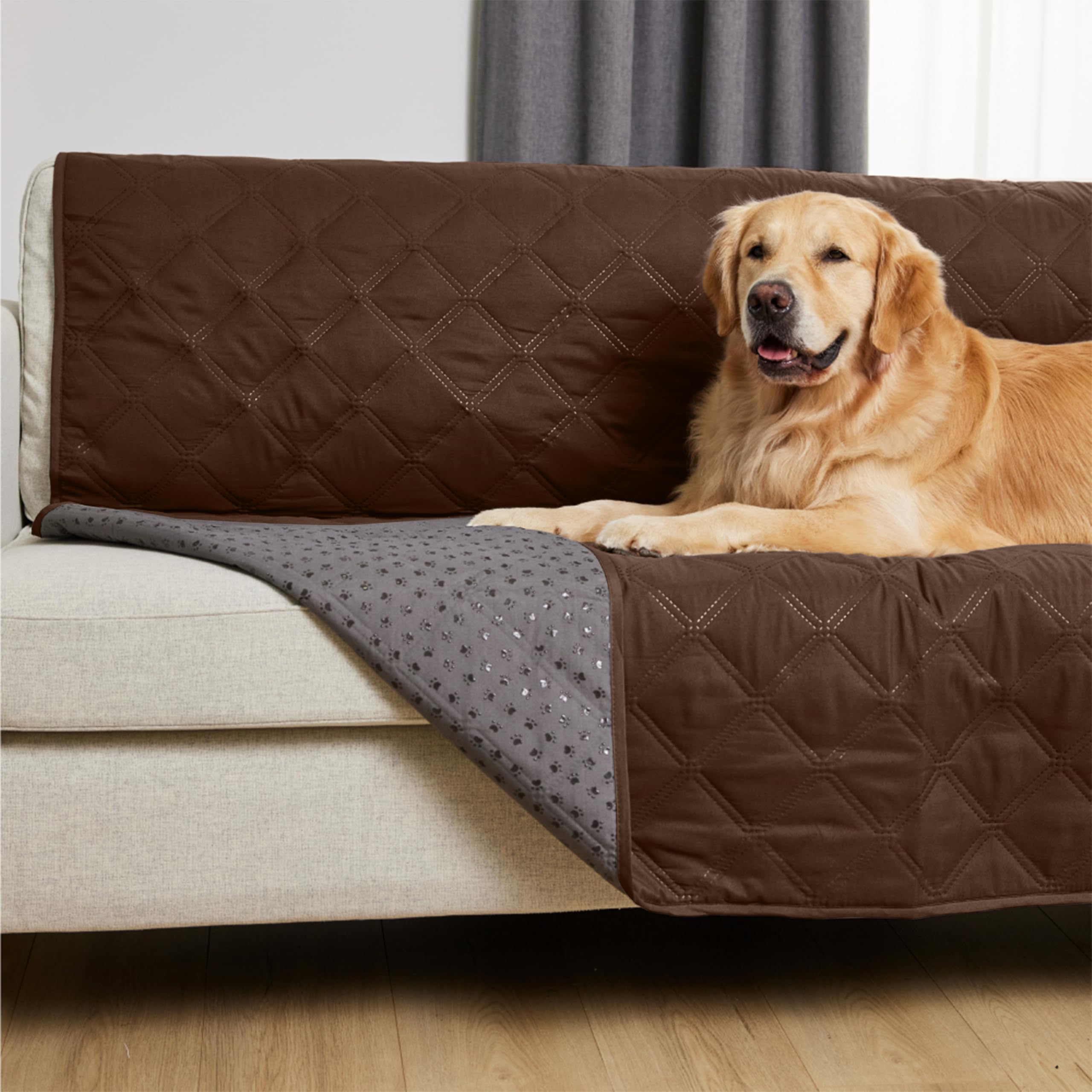 Gorilla Grip Waterproof Pet Blanket 52x82 - Dog Bed Cover for Sofa, Crate & Car - Tear Resistant for Cats & Dogs