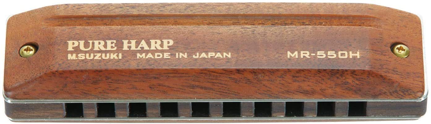 SUZUKI MR-550H-HG Professional Pure Harp - 37 Strings Concert Grade Lever Harp with Hard Case - Perfect for Beginners, Performances & Home Decor