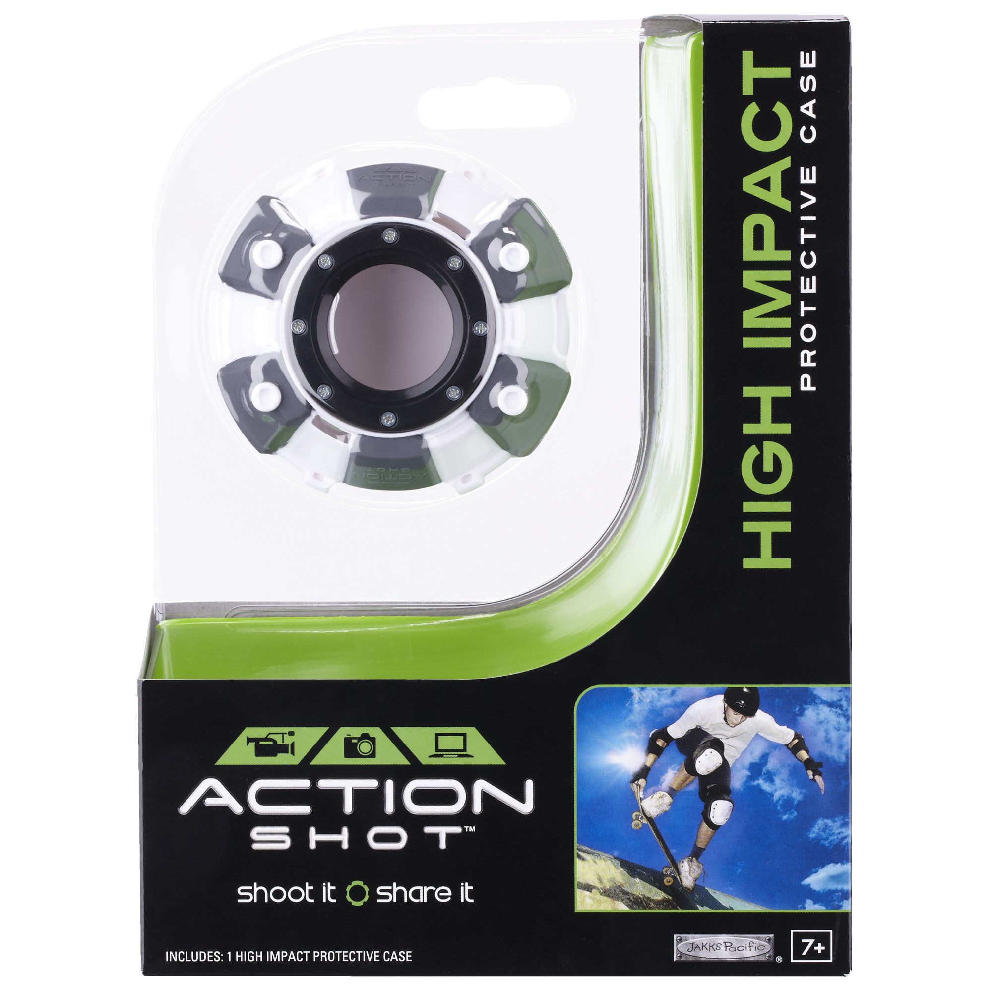 High Impact Protective Case for Action Shots - Shockproof & Durable White Phone Cover - Perfect for Outdoor Sports, Hiking & Extreme Activities