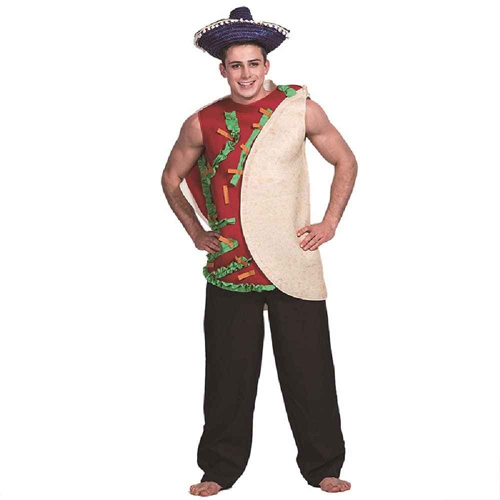 Quenny Halloween Carnival Cosplay Burrito Costume - Funny Sandwich Bodysuit for Adults & Kids | Parent-Child Matching Outfit for Halloween Parties, Cosplay Events & Carnival Celebrations