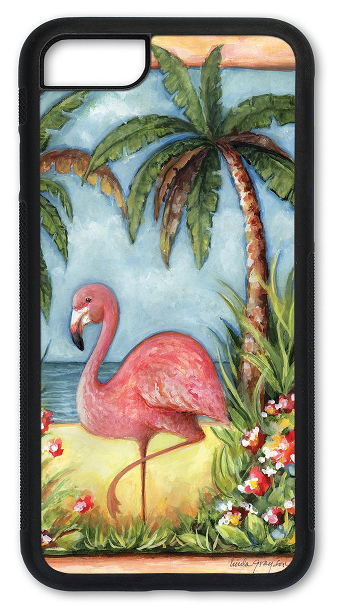 Slim Fit Flamingo Phone Case for Apple iPhone 6 & 6S - Shockproof Protective Cover - Perfect for Everyday Use, Travel & Outdoor Activities