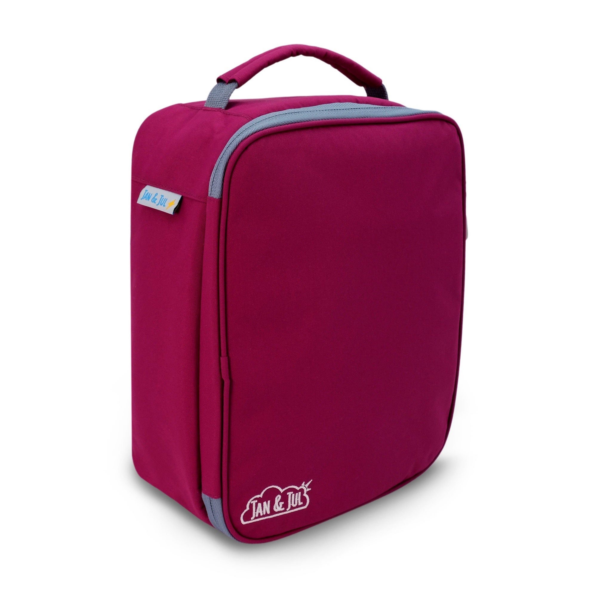 Jan & Jul Insulated Wildberry Lunch Bag for Kids - Leakproof & Eco-Friendly Reusable Lunch Box for School, Work & Picnics