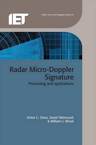 Radar Micro-Doppler Signatures: Advanced Processing Techniques and Practical Applications in Radar, Sonar & Navigation Systems | Ideal for Military Surveillance, Autonomous Vehicles & Security Monitoring