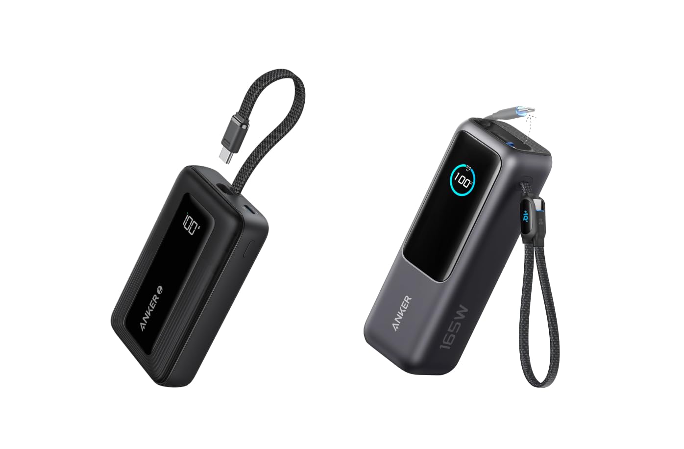 Anker 25,000mAh 30W Laptop Power Bank - Portable Charger for MacBook, Dell, HP | Fast Charging External Battery Pack for Travel, Work & Outdoor Use