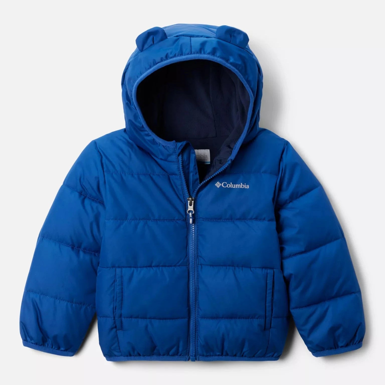 Columbia Mountain Blue Tiny Bear Toddler Jacket - Waterproof Winter Coat for Boys & Girls - Perfect for Outdoor Play, Hiking & Snow Adventures