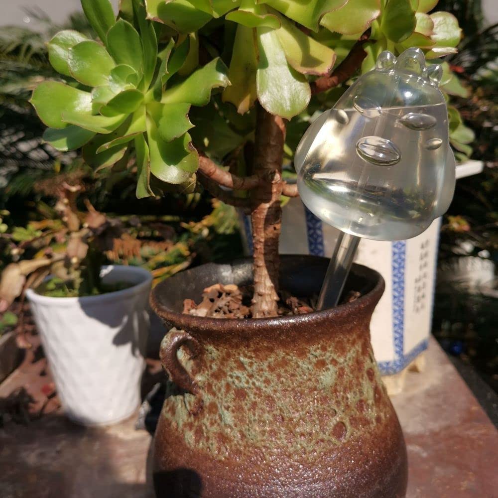 Automatic Plant Watering Bulbs - Self Watering System for Indoor & Outdoor Plants | PVC Irrigation Device for Vacation, Office & Garden Care