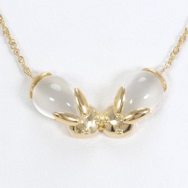 18K Yellow Gold Moonstone Necklace for Women - Elegant Birthstone Jewelry Gift for Birthday, Anniversary & Special Occasions | Perfect for Everyday Wear, Date Nights & Formal Events
