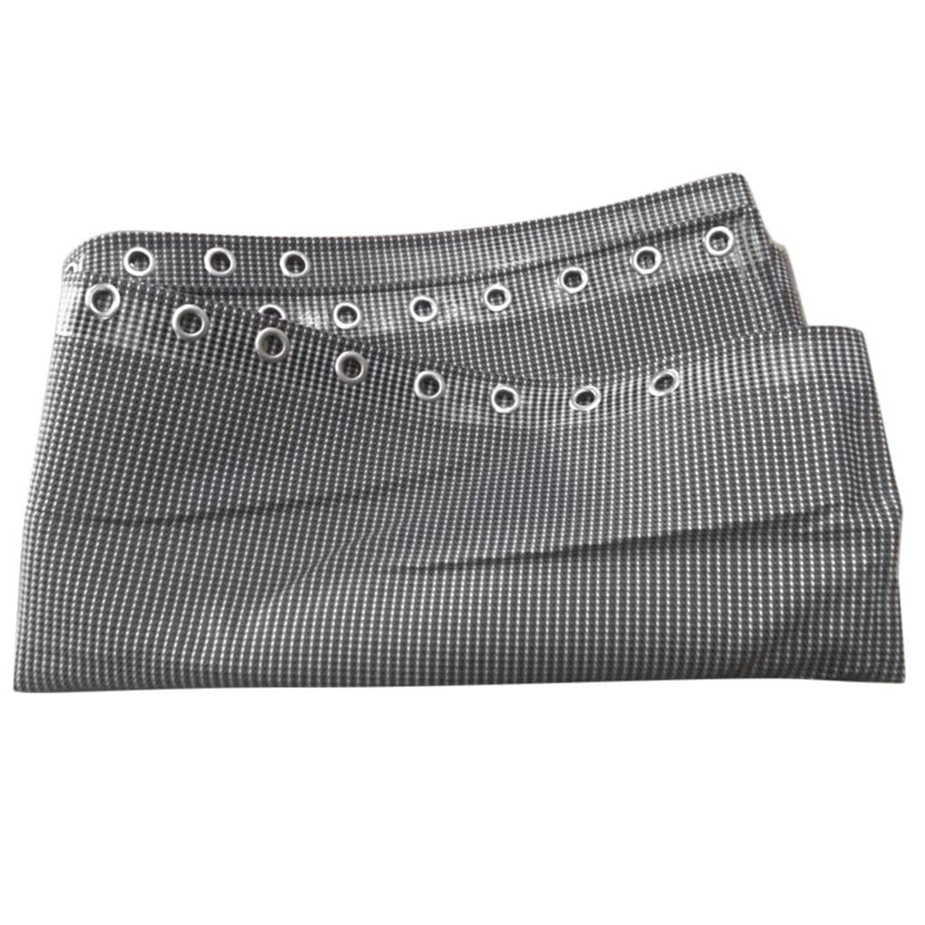 Flameer Replacement Fabric Cover for Zero Gravity Recliner Chairs with Pouch Holes - 63x17 Inch Grey | Durable & Breathable Material | Perfect for Outdoor Patio, Poolside, and Backyard Relaxation