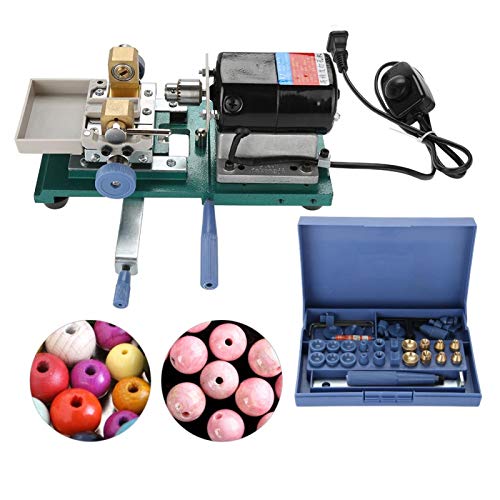 Professional Pearl Drilling Machine for Jewelry Making - Precision Bead Drilling Tool with Secure Hold for Pearls & Gemstones [Perfect for DIY Jewelry, Crafting & Lapidary Work] - US Stock