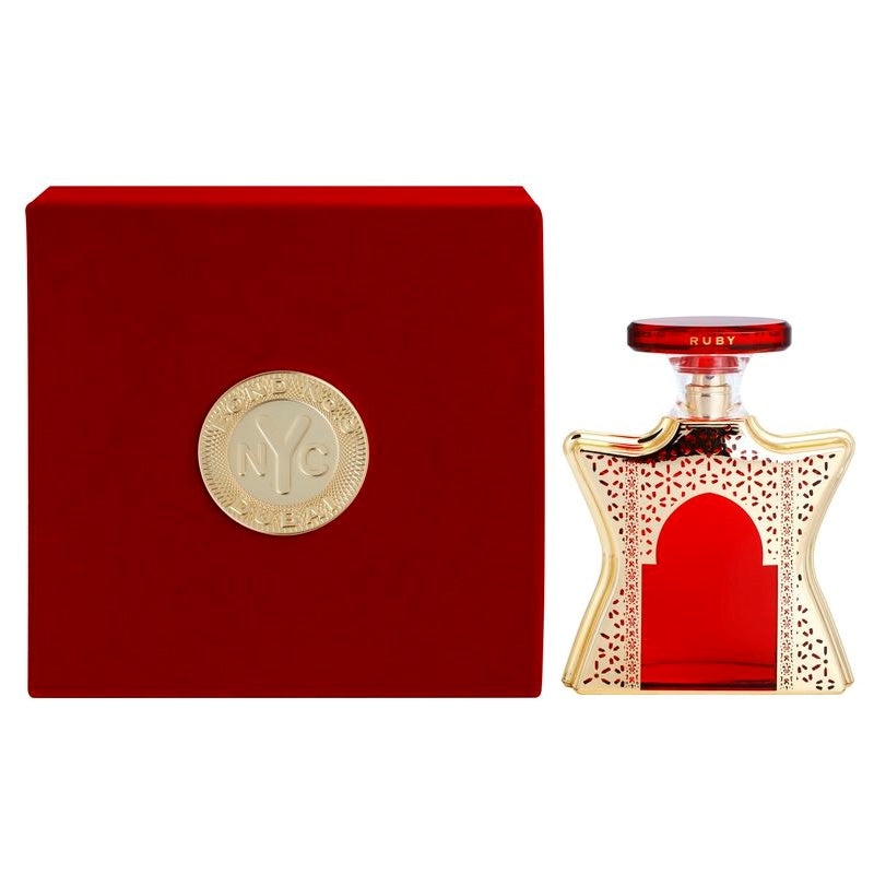 Bond No 9 Dubai Ruby 100ML EDP Perfume Spray for Women & Men - Luxury Arabian Scent for Date Night & Special Occasions