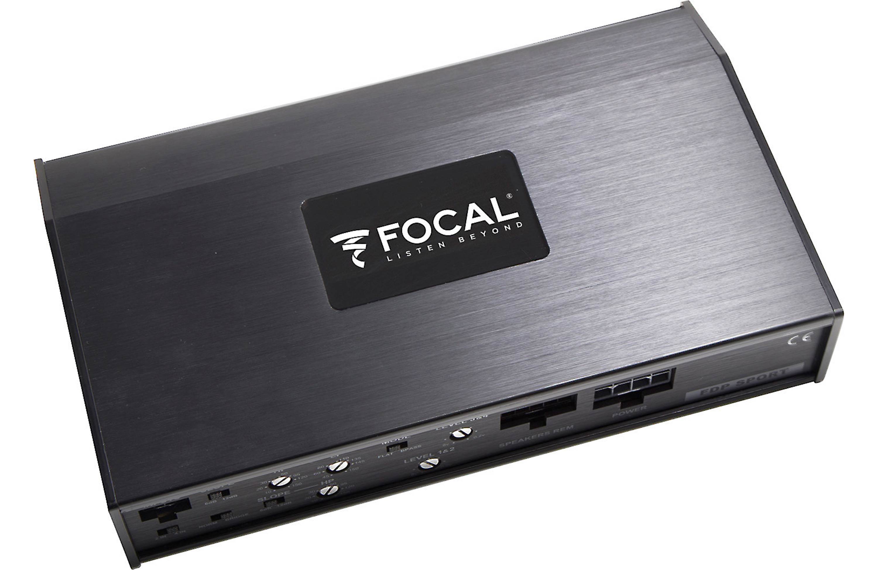 Focal FDP Sport Performance 4-Channel Amplifier for Motorcycles & ATVs - High Power Audio for Off-Road Adventures & Street Riding