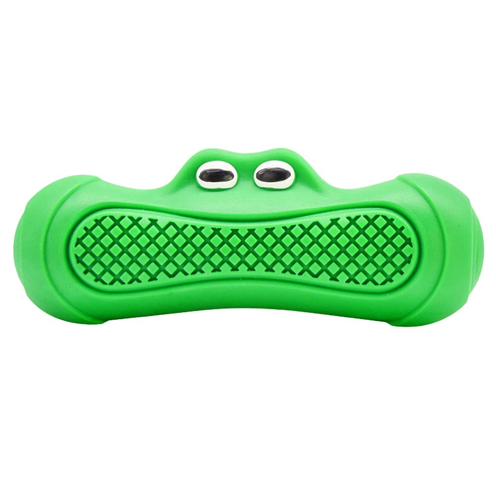 TEHAUX Interactive Dog Chew Toy - Durable Teeth Cleaning & Vocalizing Pet Toy for Small & Large Dogs - Floating Water Play & Dental Health Chew Toy for Puppies & Adult Dogs - Perfect for Indoor, Outdoor & Pool Playtime