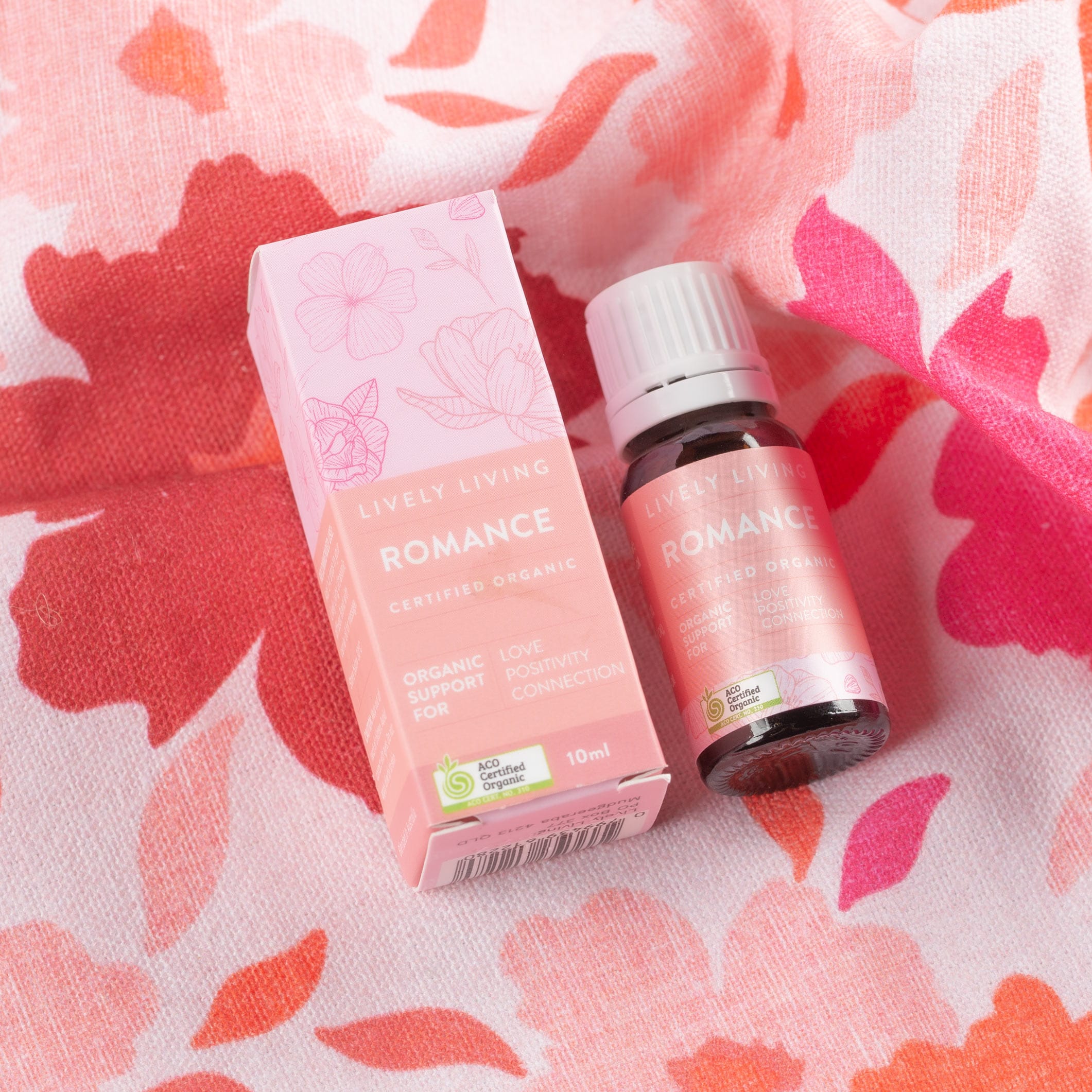 Romance Organic Essential Oil 10ml - 100% Pure Natural Aromatherapy Oil for Relaxation, Stress Relief & Massage - Perfect for Diffusers, Bath & Home Fragrance