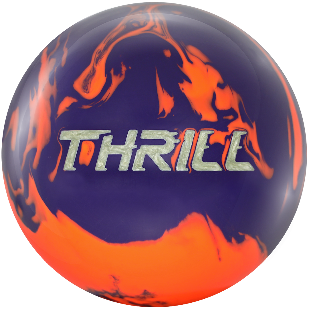 Motiv Top Thrill Solid Bowling Ball – High Performance Reactive Coverstock for Strikes & Spares | Perfect for League Play & Tournament Competition