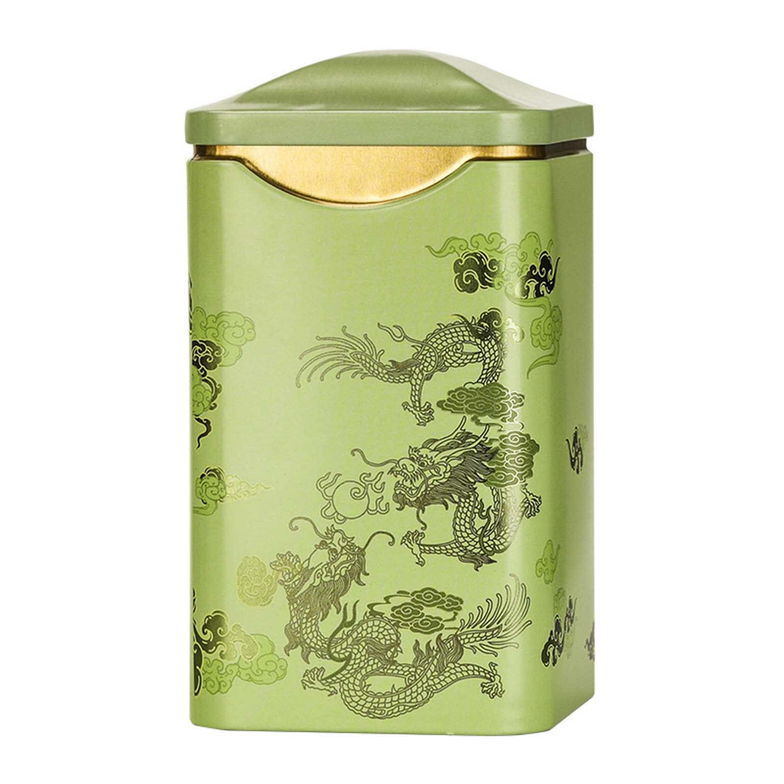 Premium Airtight Metal Tea Storage Tins - Empty Tinplate Canisters for Coffee, Sugar, Herbs & Candy | Ideal for Kitchen Pantry, Office & Gift Packaging