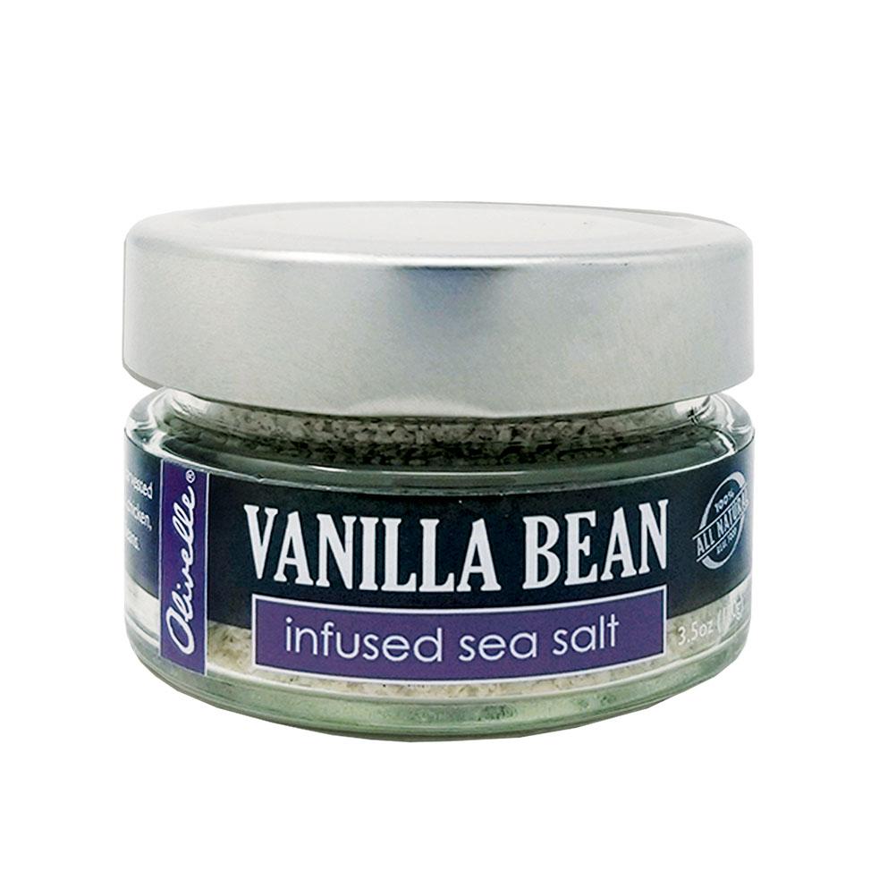Organic Vanilla Bean Sea Salt - Gourmet Baking & Cooking Ingredient for Desserts, Coffee & Cocktails