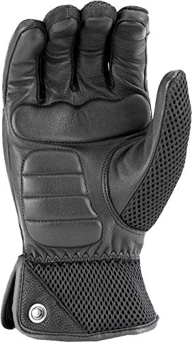 HIGHWAY 21 Turbine Mesh Motorcycle Gloves for Men & Women - Breathable Protective Riding Gloves for Cruiser, Sport Bike & Off-Road Adventures - All-Season Comfort for Long Distance Touring & Daily Commuting