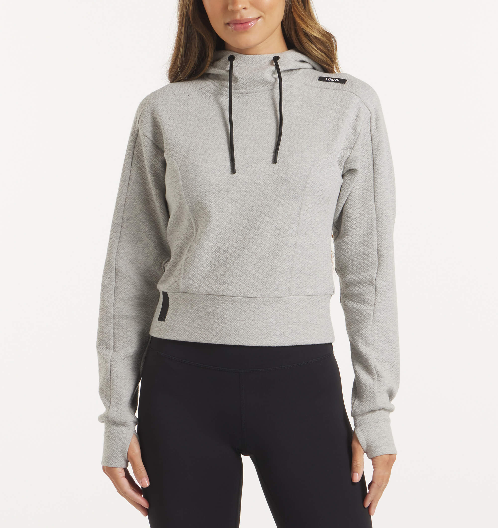 Women's Ascend Hoodie - Soft Fleece Pullover with Kangaroo Pocket, Heather Gray - Perfect for Outdoor Activities, Gym & Casual Wear