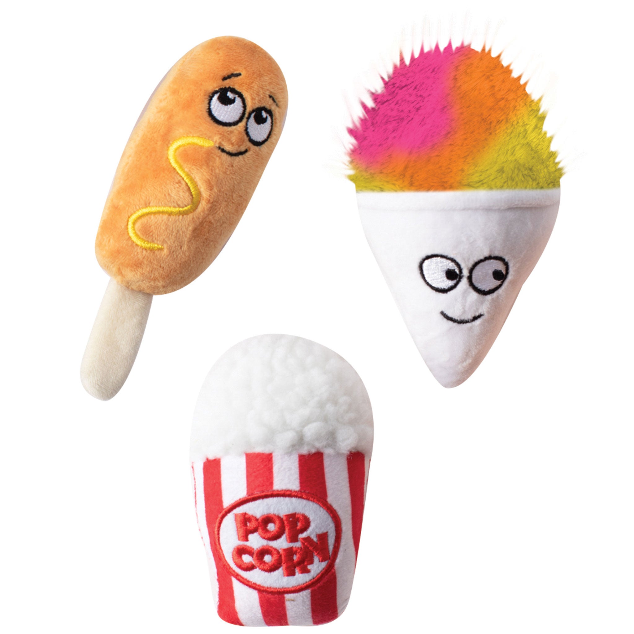 Fringe Cheat Day Snacks Multi Dog Toys - Durable Chew Toys for Small & Large Dogs - Perfect for Playtime, Training & Anxiety Relief