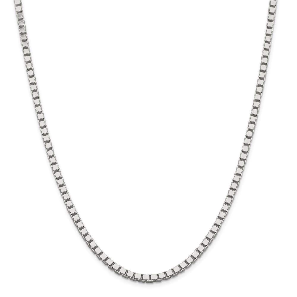 Ryan Jonathan Sterling Silver 3.75mm Box Chain Necklace for Women - Dainty Fine Jewelry Gift for Her - Perfect for Everyday Wear, Layering & Special Occasions