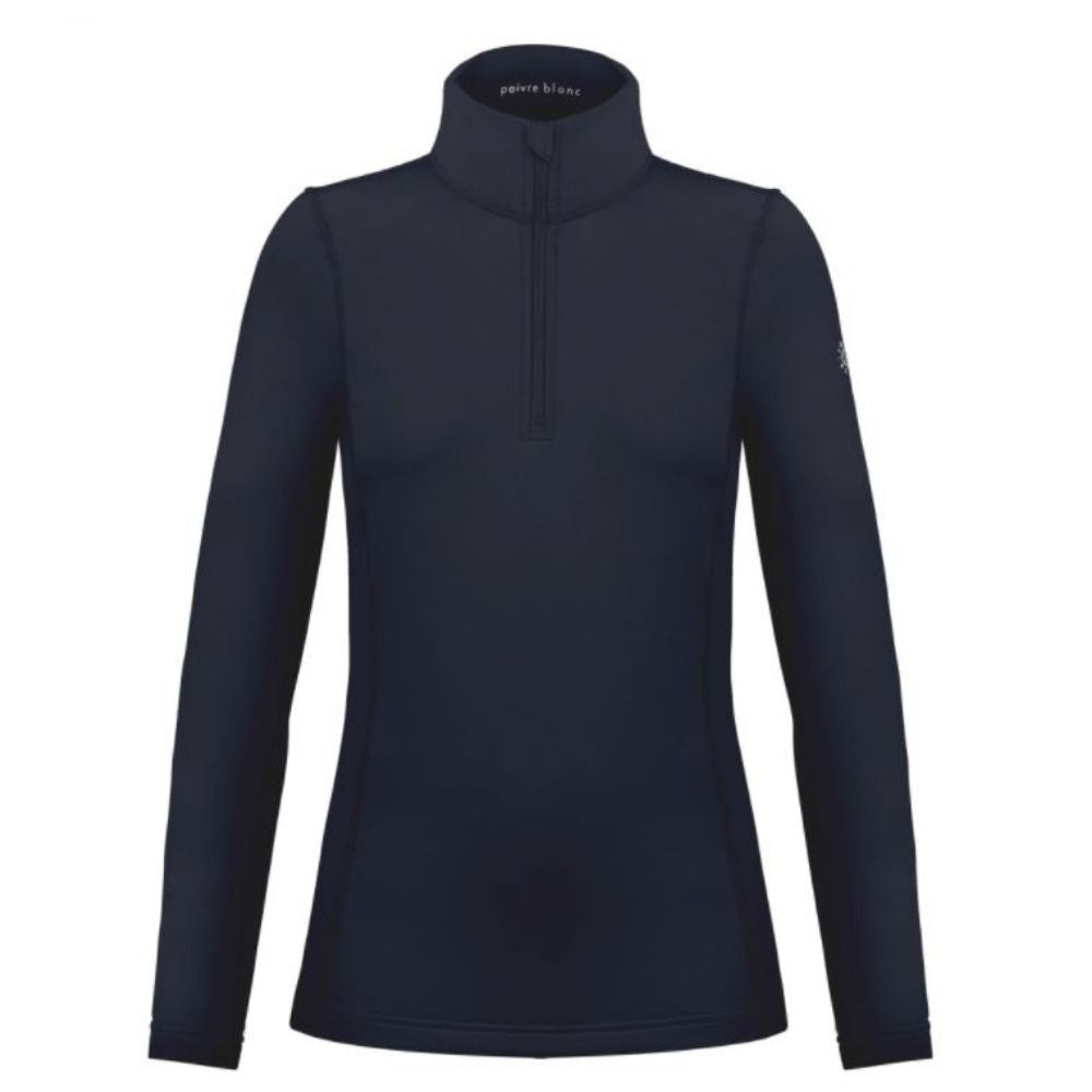 White Pepper Women's Technical Base Layer Mid Layer - Gothic Blue - Perfect for Hiking, Skiing & Outdoor Activities