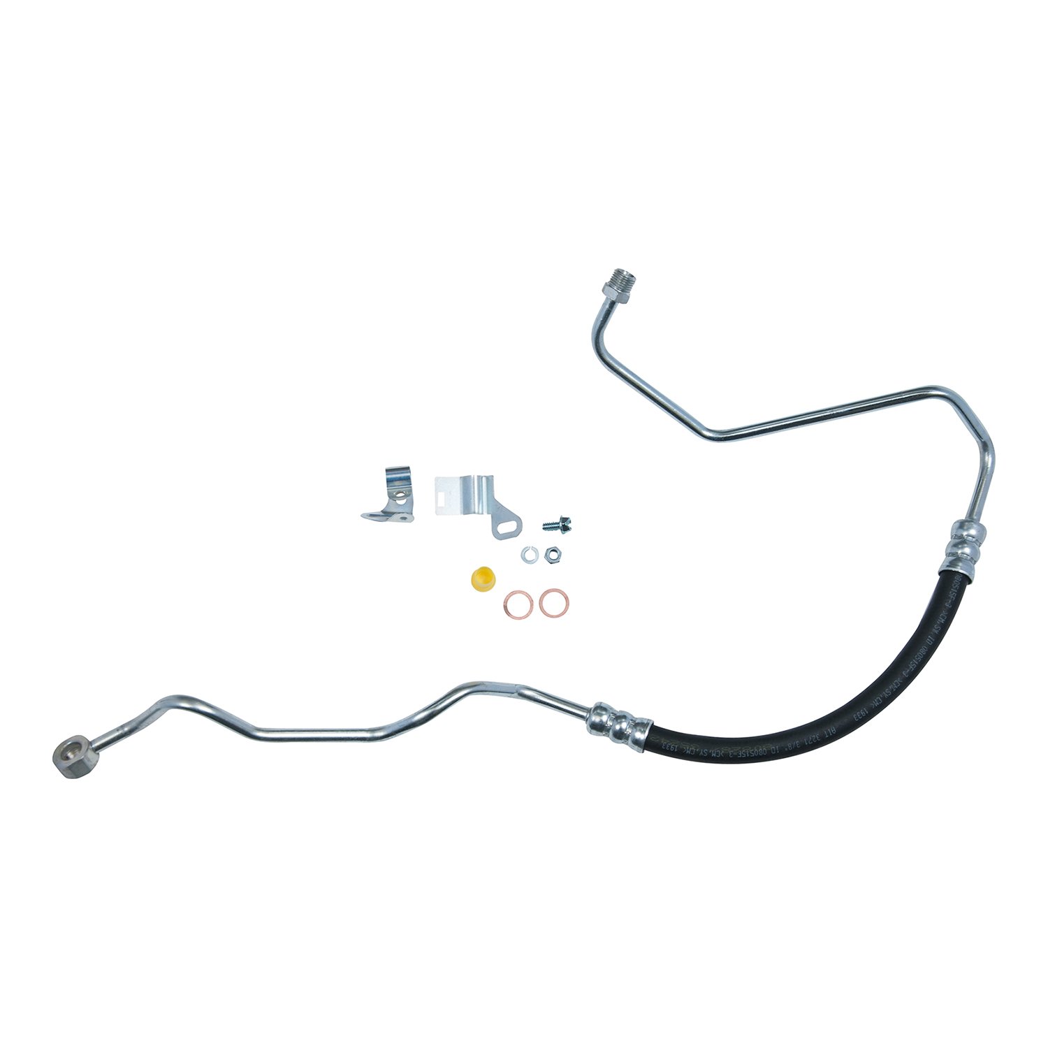 Edelmann 80828 Power Steering Pressure Line Hose Assembly - High-Quality Replacement for Smooth Steering | Perfect for Ford, Chevy, Dodge & More | Ideal for DIY Repairs & Professional Mechanics