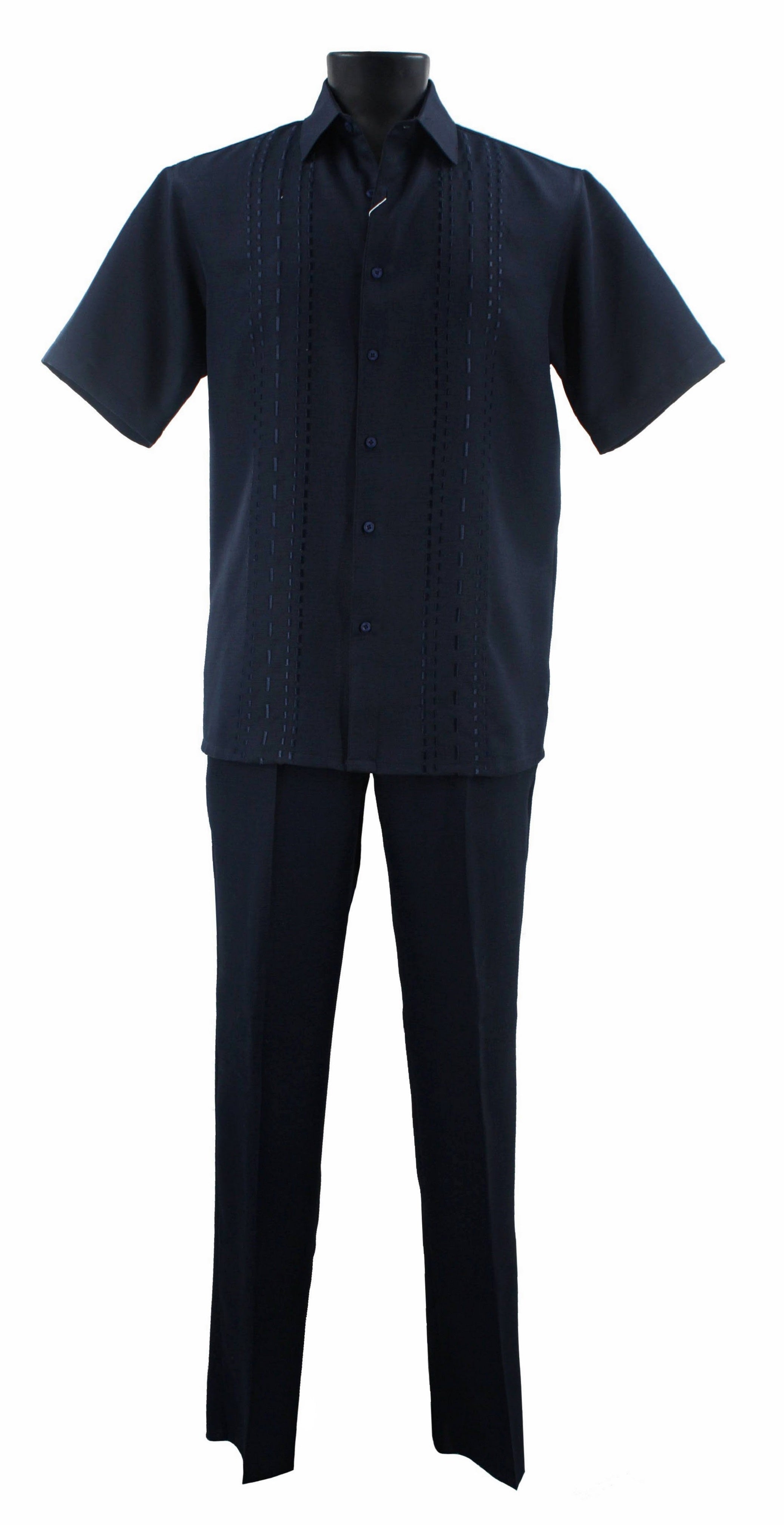 Bassiri Navy 2-Piece Set A 140 - Stylish Matching Outfit for Women | Perfect for Casual Wear, Office, and Special Occasions