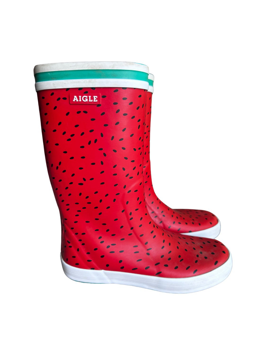 Aigle Kids Rain Boots Size 6T 7Y (EU31) - Waterproof Outdoor Footwear for Boys & Girls - Perfect for Puddles, Playground & Rainy Day Adventures