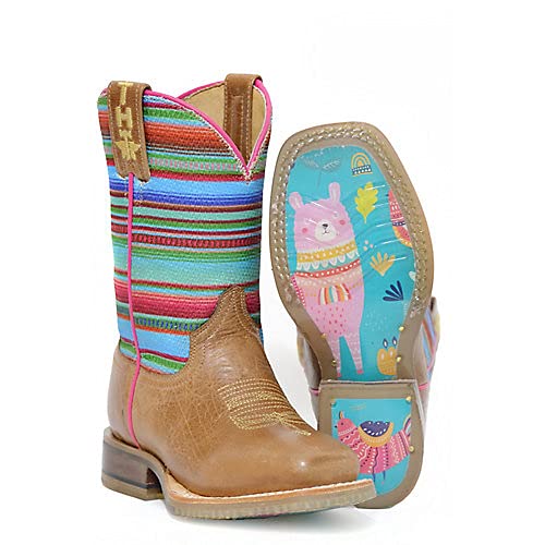 Tin Haul Big Kids Serape Boots - Western Style Cowboy Boots for Boys & Girls | Perfect for Rodeo, Country Dance & Western Fashion