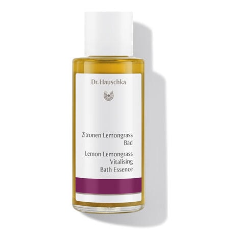 Dr. Hauschka Lemon Lemongrass Vitalizing Bath Essence - Organic Aromatherapy for Relaxation & Stress Relief - Perfect for Spa Nights & Self-Care Rituals