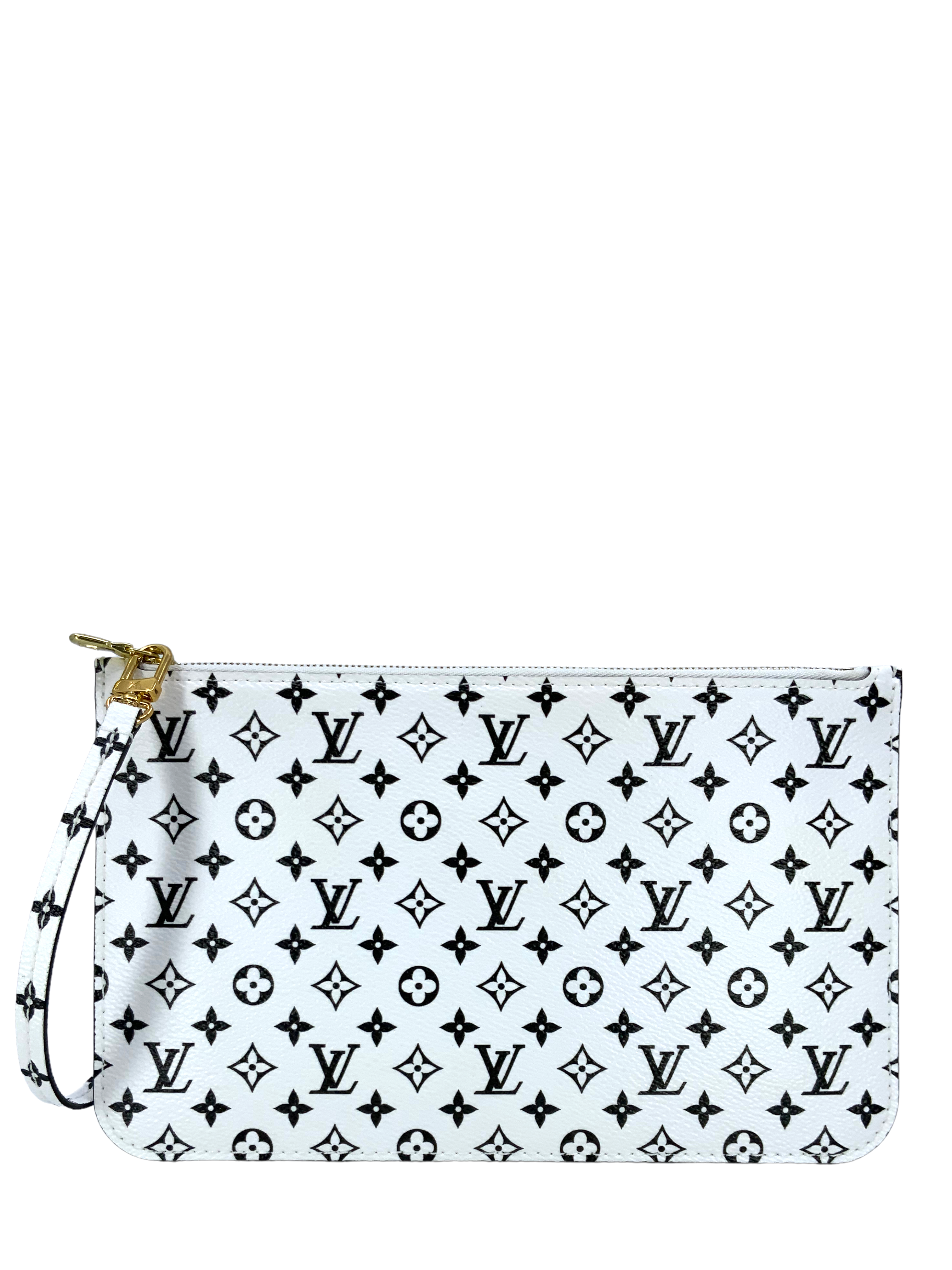 Authentic Louis Vuitton Monogram Giant Neverfull MM Pochette Handbag - Luxury Tote Bag for Women, Perfect for Work, Travel & Everyday Use