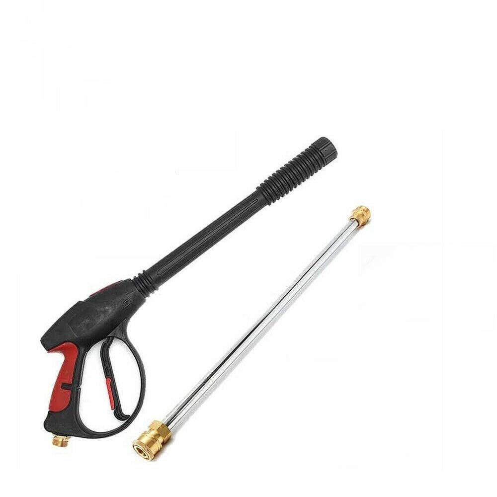 3000PSI High Pressure Power Washer Gun - Heavy Duty Car Wash & Garden Cleaning Spray Kit with 5 Nozzle Tips & 26.3ft Hose (Ideal for Driveway Cleaning, Patio Washing, Vehicle Detailing & Outdoor Surface Maintenance)