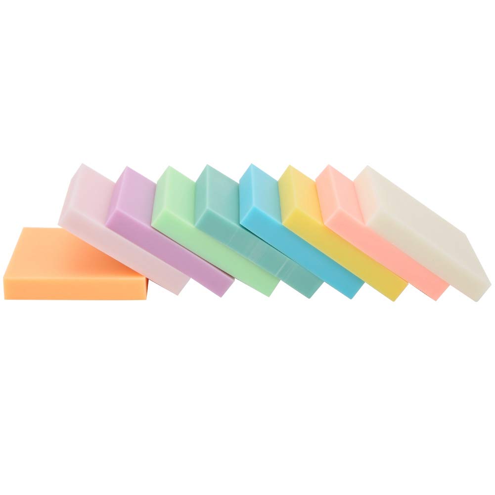 Fdit 9-Piece Durable Rubber Stamp Carving Block Set - Eco-Friendly Material, Multi-Color for DIY Stamps, Crafting & Scrapbooking | Perfect for Rubber Stamp Artists and Craft Enthusiasts