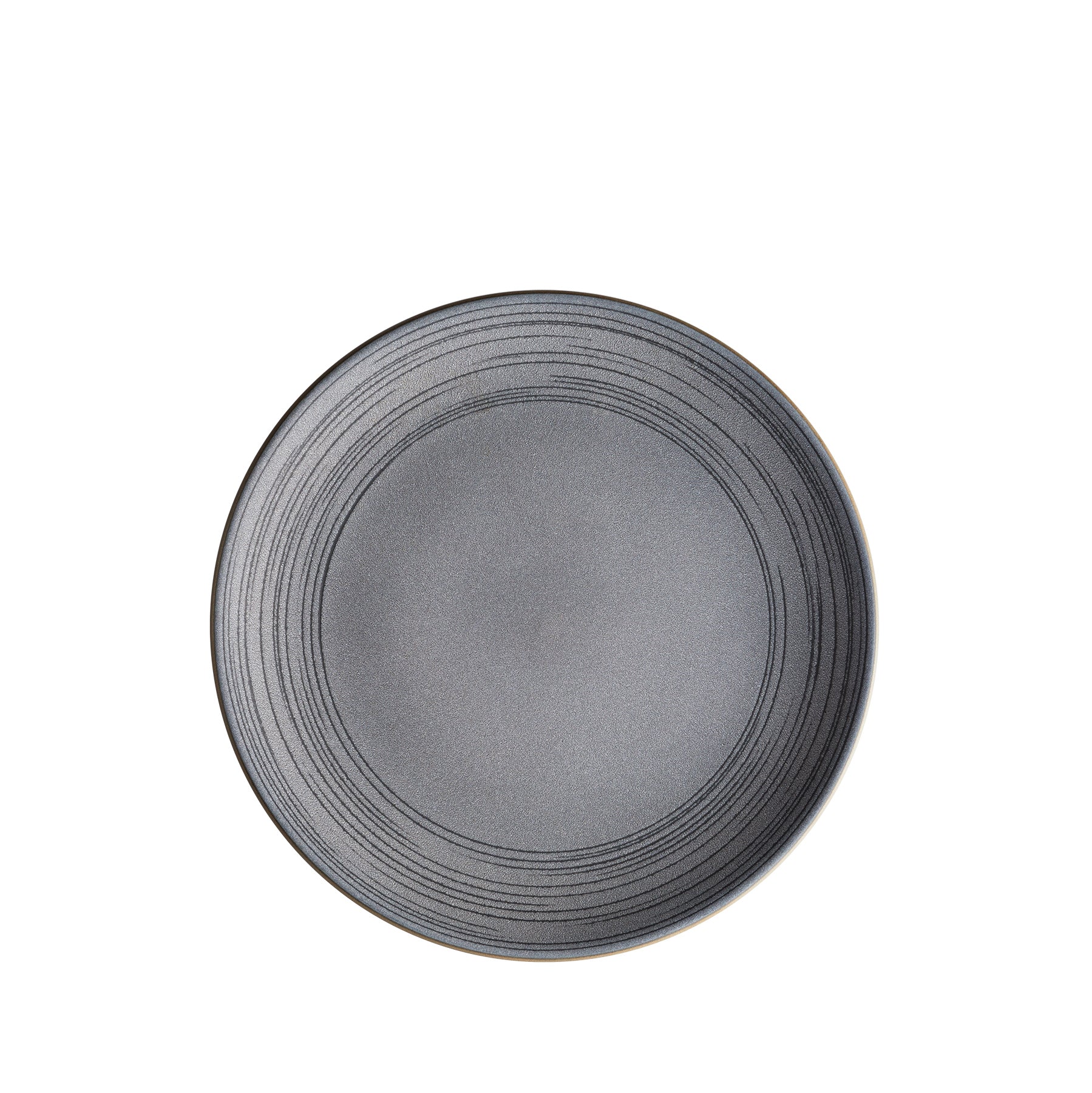 Handmade Indigo Blue Echo Etched Ceramic Dinner Plate - Elegant Tableware for Fine Dining, Weddings & Special Occasions