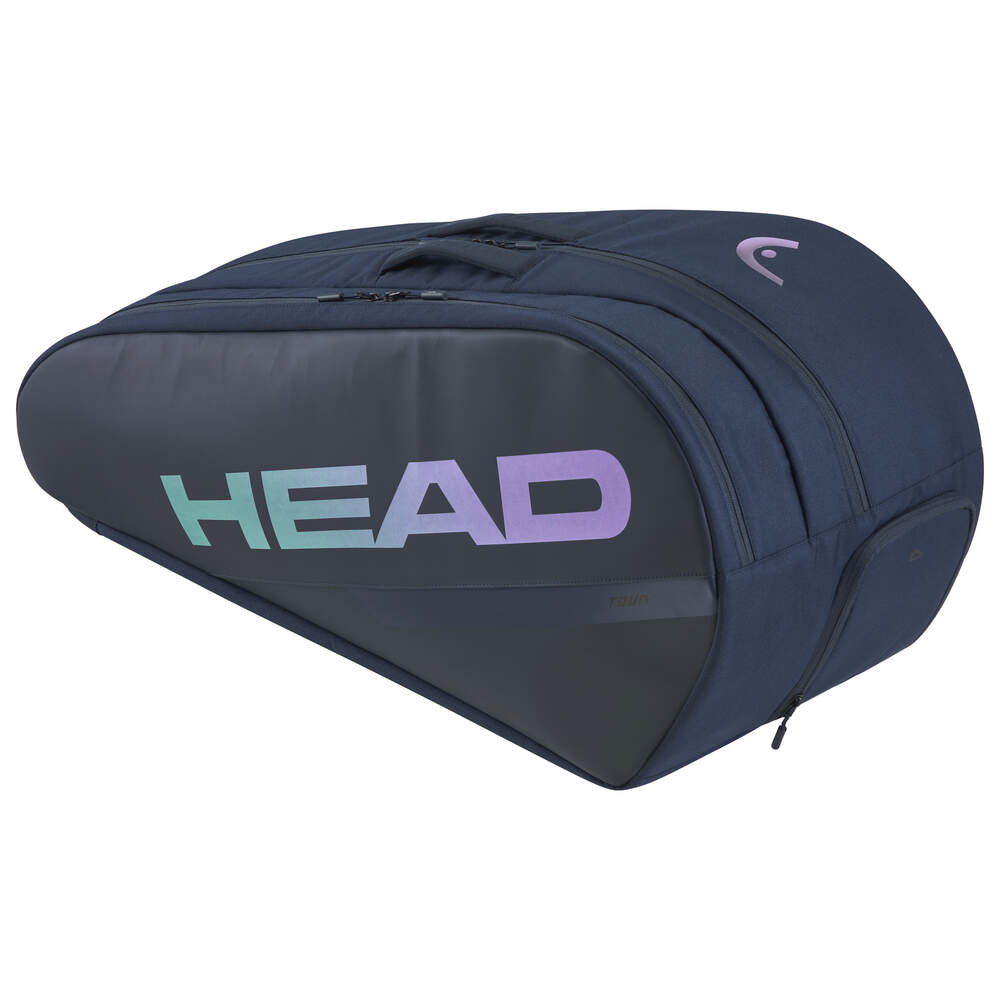 Head Tour L 9 Tennis Racquet Bag (Navy) - Premium Tennis Gear for Players & Coaches - Perfect for Tournaments, Practice & Travel