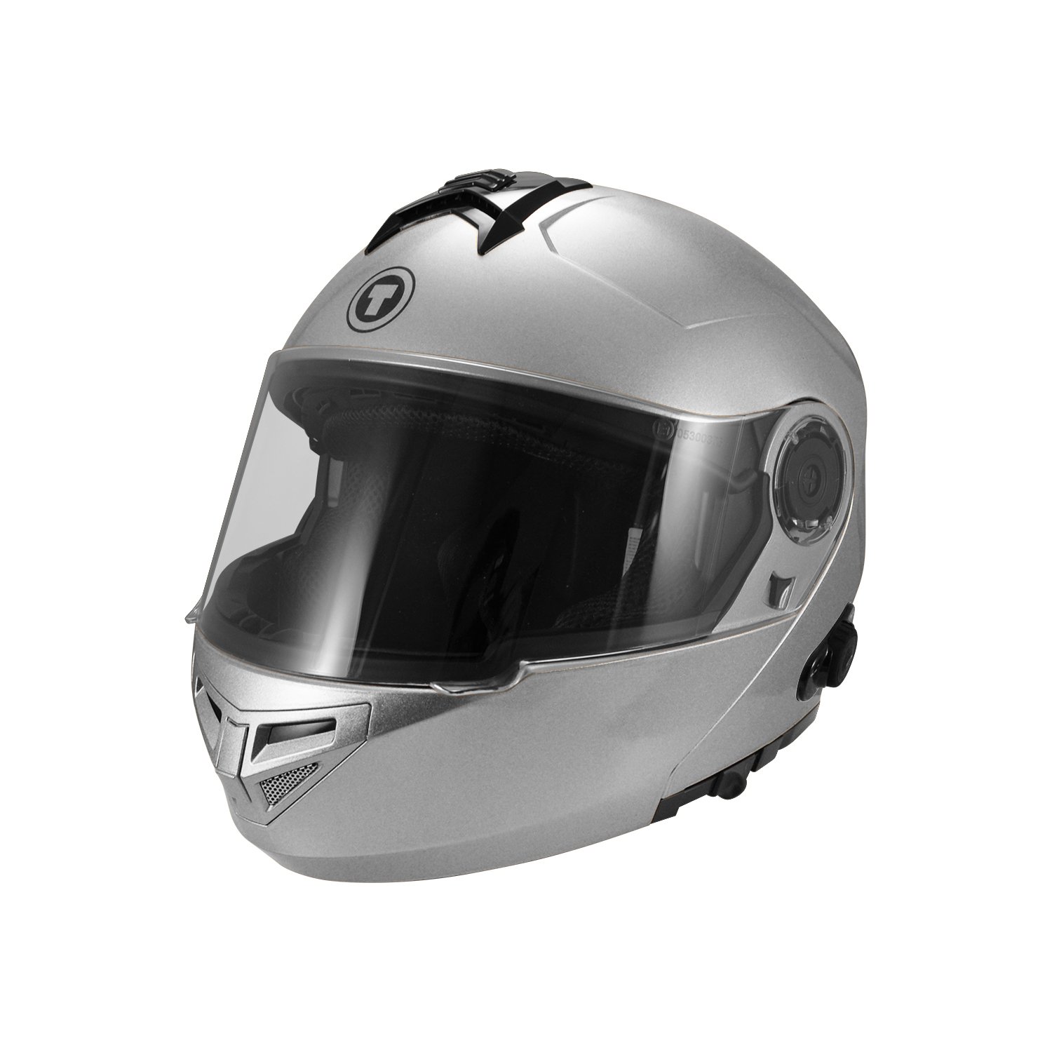 TORC T27B1 FWT RS L T27B Full Face Modular Motorcycle Helmet with Built-in Blinc Bluetooth - Perfect for Long Rides, Commuting & Adventure Touring