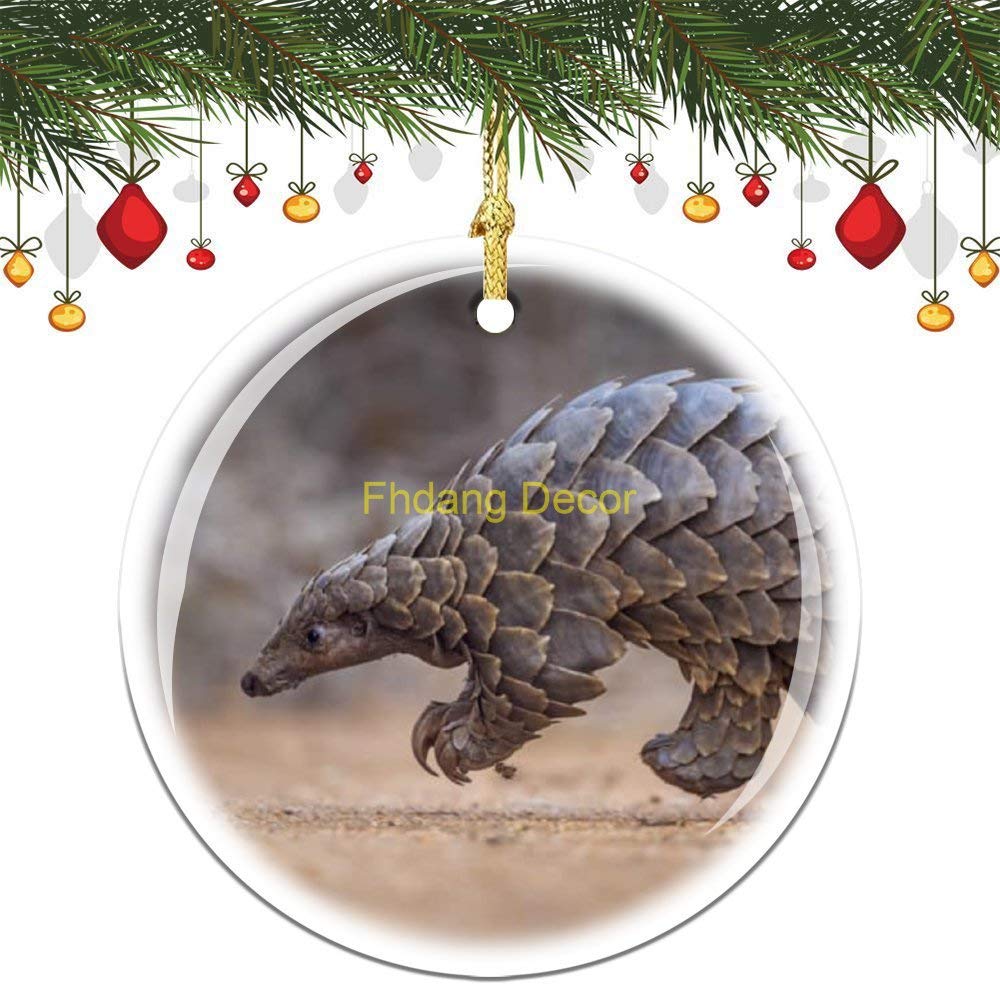 Pangolin Christmas Ornament - 3