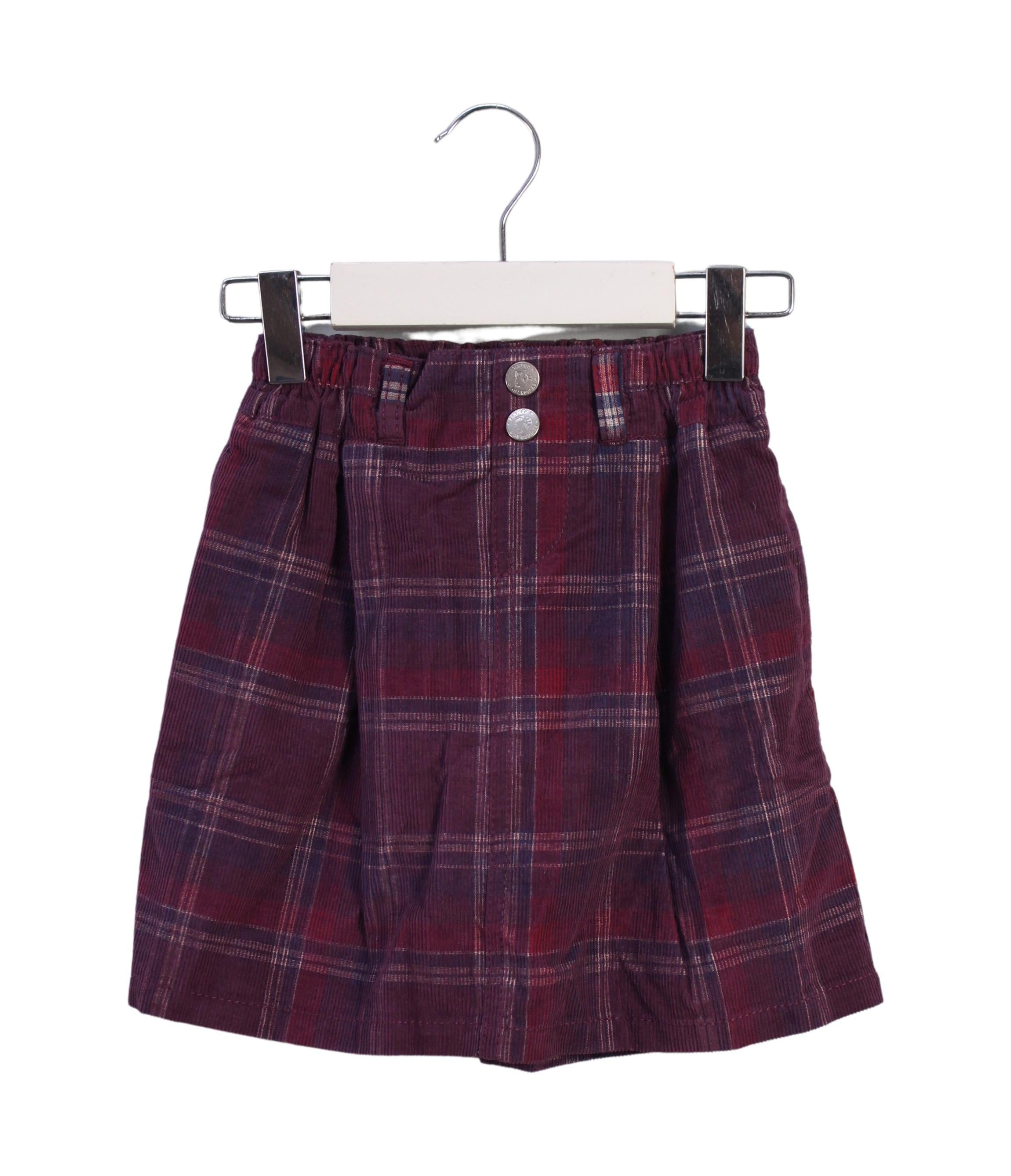 Ponpoko Short Skirt for Toddlers 2T-3T (100cm) - Cute Summer Outfit for Girls, Playdates & Photo Shoots