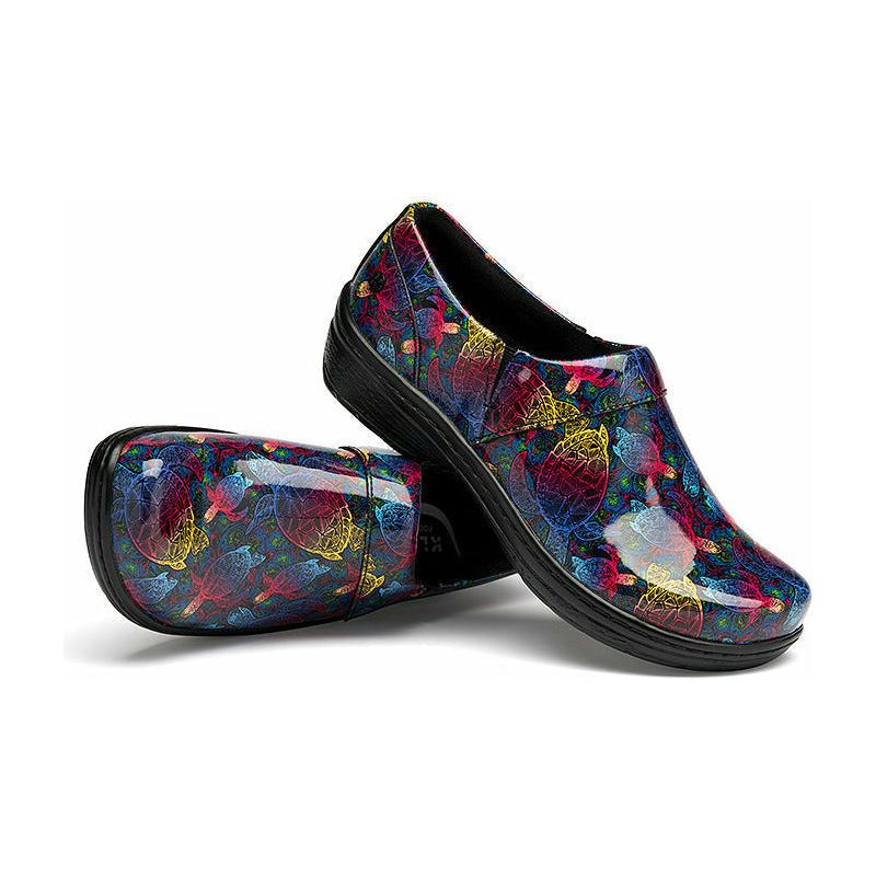 KLOGS MISSION PATENT MEDIUM & WIDE Comfortable Leather Shoes for Women - Perfect for Work, Office & Casual Wear - Final Sale!